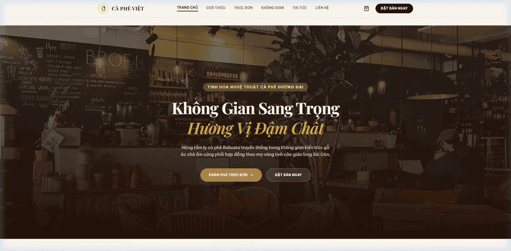 Dự Án Web Cà Phê Ritual Coffee
