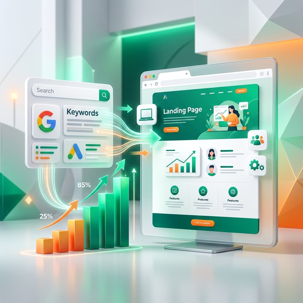 Google Ads và Landing Page: Bí quyết x2 doanh số quảng cáo 2026