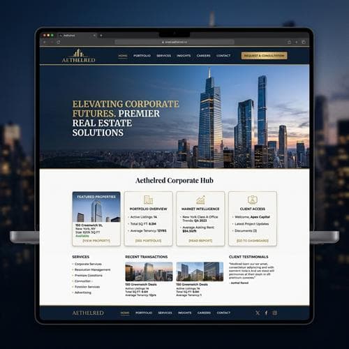 Mẫu Web Bất Động Sản CenLand Group