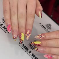 Bespoke BIAB nails and trendy nail art design in Gorey - 1 Million Nails 3