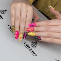 Bespoke BIAB nails and trendy nail art design in Gorey - 1 Million Nails 7