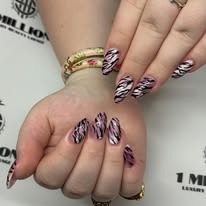 Bespoke BIAB nails and trendy nail art design in Gorey - 1 Million Nails 8