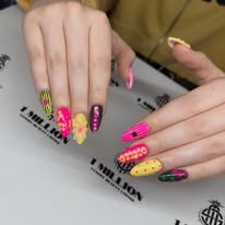 Bespoke BIAB nails and trendy nail art design in Gorey - 1 Million Nails 9