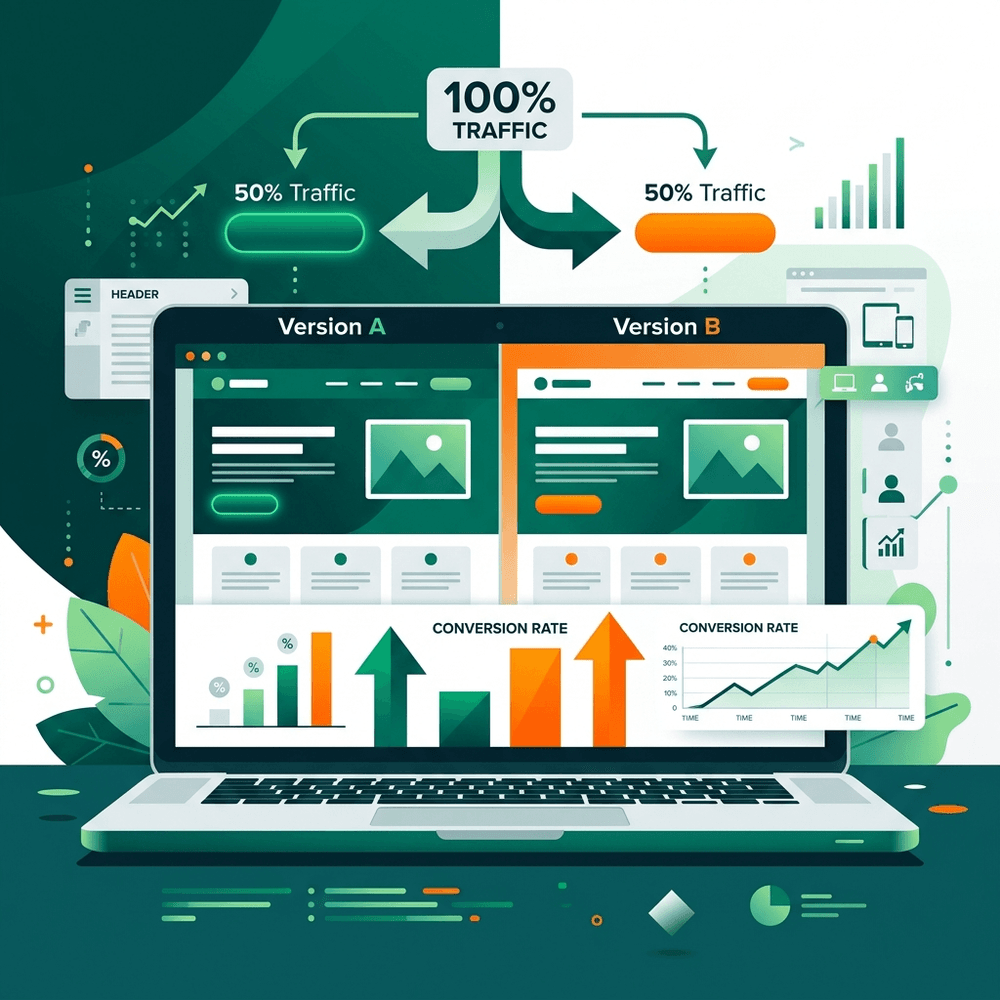 A/B Testing Landing Page chuyên nghiệp Phương pháp thử nghiệm phân tách A/B Testing Landing Page tối ưu hóa CRO