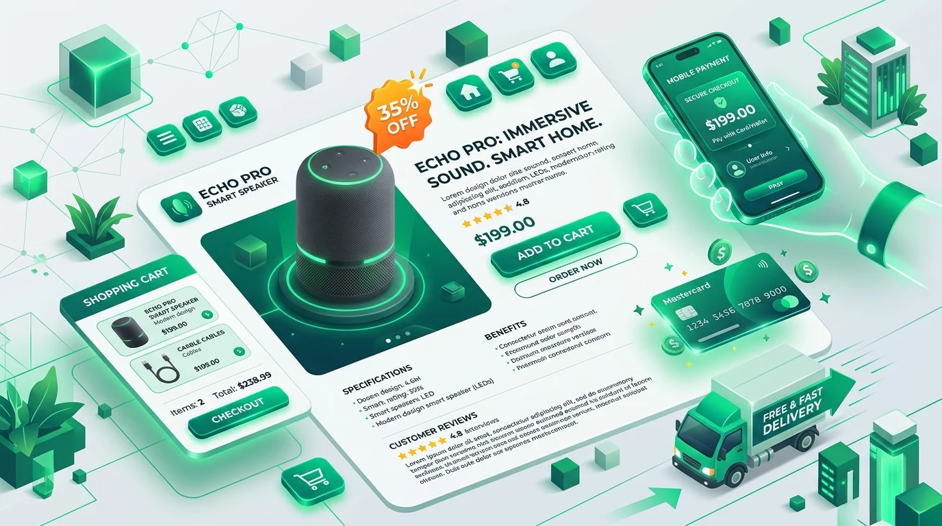 Thiết kế Website Landing Page bán hàng chuyên nghiệp tối ưu tỷ lệ chuyển đổi CRO đơn hàng 2026