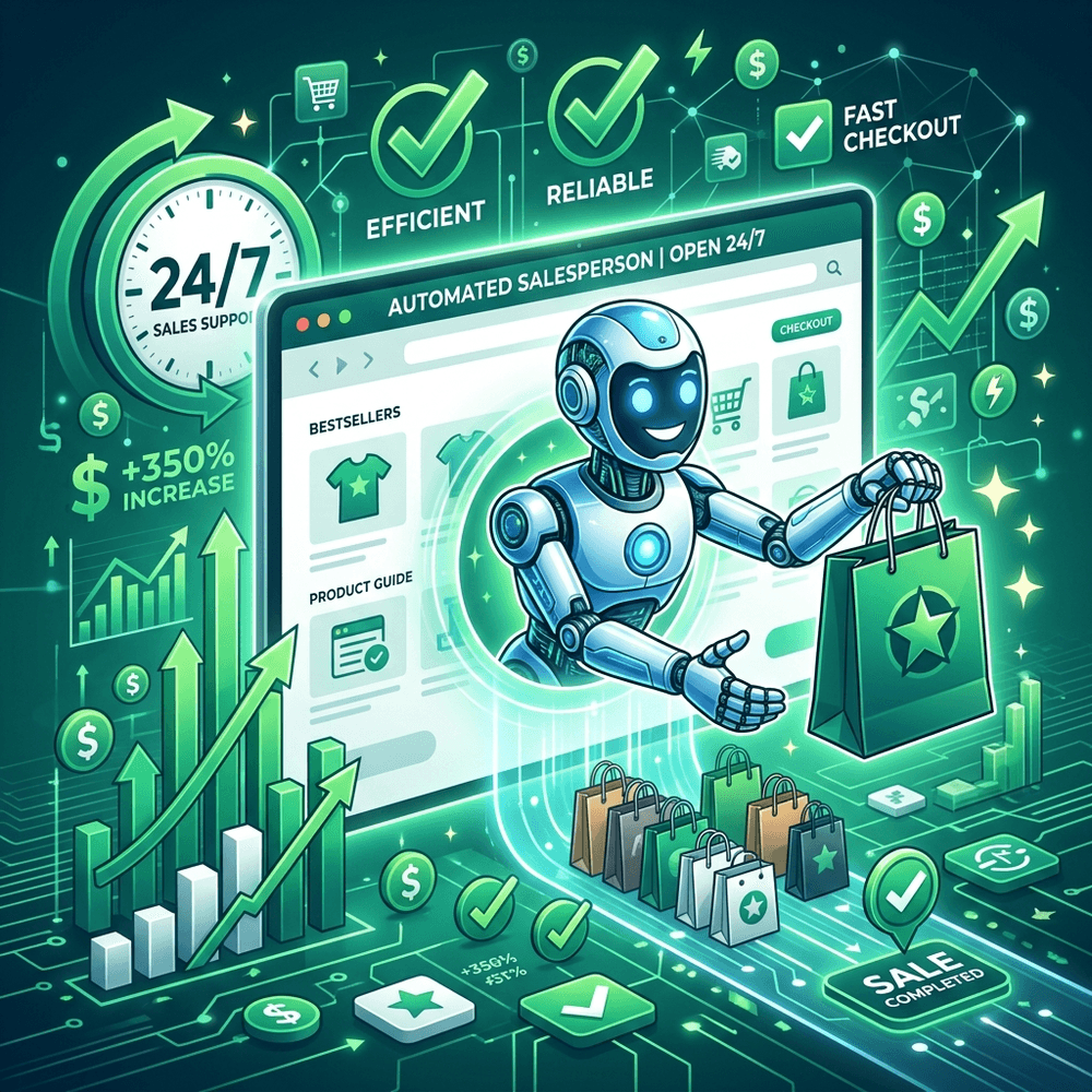 Website nhân viên bán hàng tự động 24/7 Biến website của bạn thành nhân viên bán hàng tự động 24/7