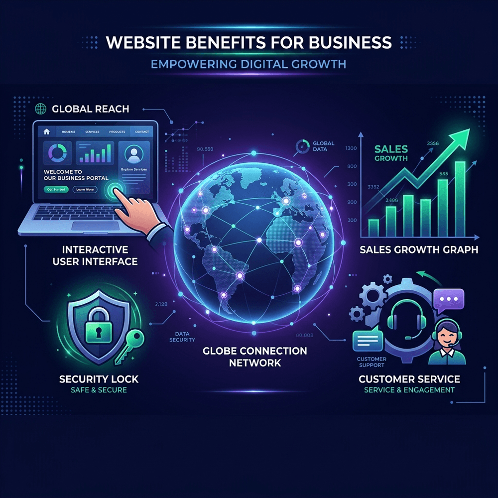 Công dụng vượt trội của website đối với sự phát triển doanh thu doanh nghiệp